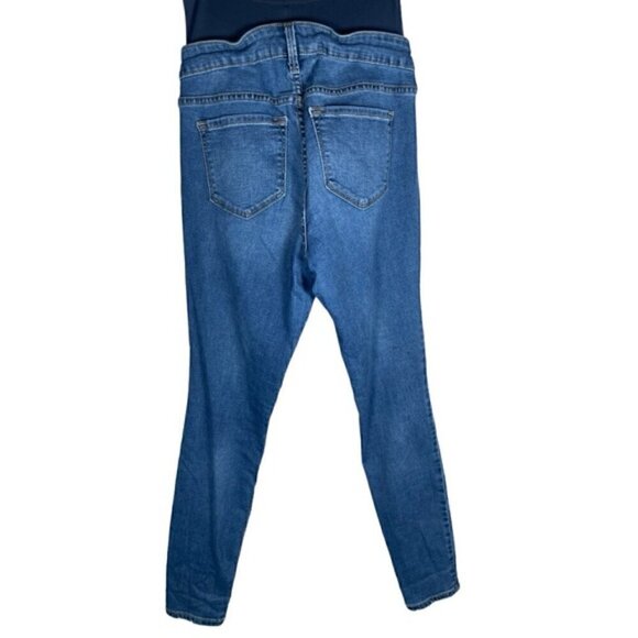 Old Navy 4 Small Maternity Jeans Jegging Full Panel Pregnancy Pants Skinny Leg 4 - Picture 8 of 10